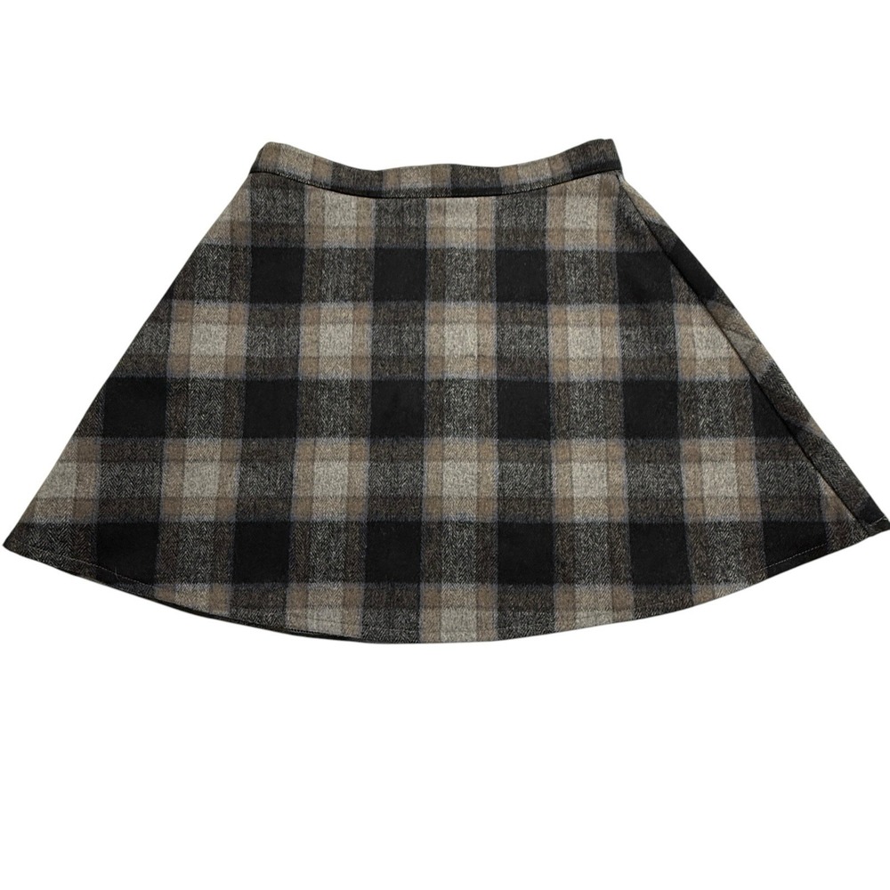 Vtg Y2k Micro Skirt Sz S Plaid Preppy Old Money Academia School Girl Clueless